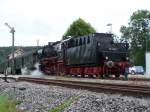 Signalflgel auf freier Strecke : die 50 2988 verlsst Blumberg am 25/06/11.