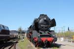 50 3694-2 im Mecklenburgischen Eisenbahn-und Technikmuseum Schwerin am 28.04.2013