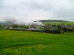 Am 11.05.13 gab es eine Sonderfahrt von Schwarzenberg nach Walthersdorf.