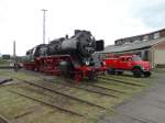 50 3552-2 der Museumseisenbahn Hanau am 03.05.14 beim Lokschuppenfest 