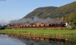 052 988-3 (50 2988) mit dem DbZ 61540 (Tuttlingen - Sigmaringen) bei Hausen im Tal 29.9.14