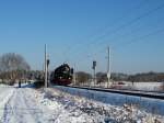 50 3552 mit Sonderzug am 28.12.14 bei Rödermark Ober-Roden 