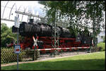 Am 13.07.2006 hatte die ehemalige DB 052908 als Denkmal in Lauda bereits ein Schutzdach bekommen.