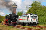 Die 52 8177-9 der Dampflokfreunde Berlin und die 147 558 der DB AG zu Gast beim 16.