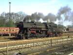 Dampflok Hochburg Kamenz (DDR)1983 Archiv P.Walter