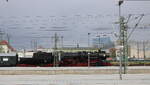 Zum Tag der Schiene am 19.09.2026 in Leipzig Hbf war die 52 8154-8 vom Leipziger Eisenbahnmuseum mit einem Sonderzug auf Leipziger Stadtrundfahrt unterwegs.