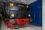 Wannentender der Lok 52 8190 ausgestellt im Eisenbahn &  Technik Museum Rügen in Prora.