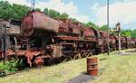 Am 10.06.17 war wieder Tag der offenen Tür bei der Loksammlung Bernd Falz in Falkenberg/Elster. Hier ist die 52 8102 zu sehen.