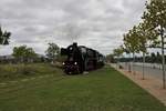 Historische Eisenbahn Frankfurt am Main 52 4867 am 04.10.20 mit einen Sonderzug auf der Hafenbahn Frankfurt am Main beim Teddybärenfahrtag 