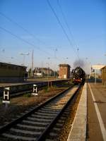 BR 52 vor Zug nach Rheinsberg, Sommer 2005