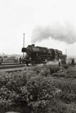 BR 52 in Drrrhrsdorf zum Sterntreffen um 1988 (an der Strecke Pirna-Neustadt/Sa)