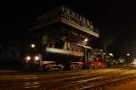 Am 21.08.2010 fand traditionell zum Auftakt des Chemnitzer Heizhausfest im Schsischen Eisenbahnmuseum eine Nacht-Fotoveranstaltung statt. 52 1360-8 steht Fotogerecht unter dem Hochbunker neben Haus 1.