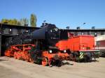 52 8001-1 und eine V60 waren am 02.10.11 bei den Geraer Eisenbahnwelten zusehen.