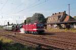 Ein kleiner Auszug der Gastfahrzeuge zum Bw-Fest in Lutherstadt Wittenberg am kommenden Wochenende. 243 005-6 und 52 8154-8 machen sich am Nachmittag des 13.09.2013 von Leipzig-Wiederitzsch aus dorthin auf den Weg.