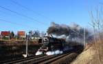 52 8154-8 ist am 22.02.14 in Steinpleis zusehen. sie fährt einen Sonderzug von Leipzig nach Johanngeorgenstadt.