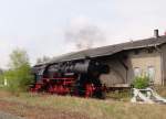 Am 19.04.14 fuhr die 52 8079 von Schwarzenberg nach Mehltheuer.