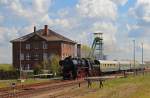 Eine private Charterfahrt führte den Leipziger Museumszug am 02.05.2015 von Leipzig nach Blankenburg.