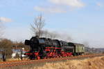 52 8195-1 Fränkische Museums-Eisenbahn bei Neuses a.