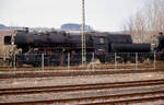 DR-Rekolok 52 8197 am 08.01.1992 im Dampflokmuseum Hermeskeil.