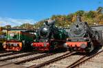 RBH 003 (1200 003-7), Hibernia 41-E & 055 345-3 im Eisenbahnmuseum Bochum Dahlhausen, September 2026.