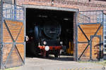 Die Dampflokomotive 56 3007 wurde 1929 bei Linke-Hoffmann-Busch gebaut und war Mitte September 2019 im Eisenbahnmuseum Darmstadt-Kranichstein zu sehen.