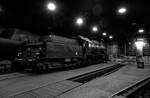 57 3297 im Lokschuppen des S�chsischen Eisenbahnmuseums Chemnitz-Hilbersdorf, 12.03.2022 