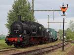 57 3297 im Bw Chemnitz Hilbersdorf am 21.08.09 zum Heizhausfest.