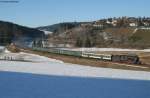 58 311 mit ihrem Sdz (Triberg-St.Georgen) am km 70,0 30.12.08