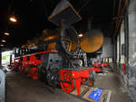 Im Rundhaus I des Sächsischen Eisenbahnmuseums in Chemnitz-Hilbersdorf befindet sich unter anderem die Dampflokomotive 58 261.