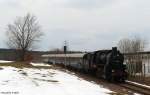 58 311 mit DPE 88927 (Markersbach-Schlettau) im Schlettau am 14.03.2009