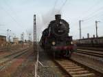 58 311 der UEF bei der Bereitstellung eines Sonderzuges in Chemnitz HBF