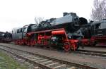 Die Glauchauer Eisenbahnfreunde hatten am 27.03.2010 auch die Lok mit zu den V.Leipziger Eisenbahntagen gebracht die ihrem Verein den Namen gab, die 58 3047. Die 1920 bei Linke-Hofmann in Breslau gebaute und 1961 im RAW Zwickau rekonstruierte Lok ist leider auch schon seit fast zehn Jahren nicht mehr betriebsfhig.