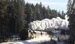 58 311 mit DPE 90151 (Seebrugg-Titisee) bei Altglashütten-Falkau 31.12.13