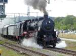 58 311 der Ulmer Eisenbahnfreunde im Einsatz mit Museumszug f�r die IG 3-Seen-Bahn auf der Strecke Titisee - Schluchsee.
