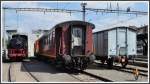 64 518 in Huttwil steht zuflligerweise unter Dampf. (15.04.2011)