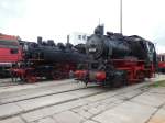 89 008 und 64007 am 28.09.2012 im Eisenbahnmuseum Schwerin 