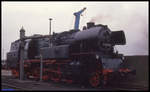 Am 21.3.1992 war 651049 im BW Staßfurt unter Dampf.
