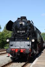 65 1049-9 am 24.05.09 im Bahnhof Schlettau.