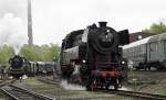 65 018 und 35 1097-1 in Bochum Dahlhausen am 16.4.2011