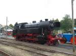 65 018,  1955 bei Krauss-Maffei gebaut, Lok gehört dem Museumsverein Stoom Stichting Nederland / in Beekbergen am 6.9.2014 beim großen Eisenbahn-Spektakel  „Terug naar Toen -