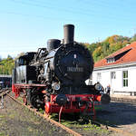 74 1192 am Sonntag den 15.10.2017 abgestellt im  Eisenbahnmuseum Bochum.