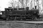 Die Dampflokomotive 74 1192 im Eisenbahnmuseum Bochum-Dahlhausen.