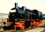 74 1192 auf der Fahrzeugschau  150 Jahre deutsche Eisenbahn  vom 3.