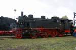 75 1118 ist zu Besuch bei den XV. Dampfloktgen in Meiningen am 05.09.2009