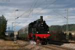 75 1118 der UEF mit dem DPE 33955 (Rottweil-Spaichingen)  bei Neufra 28.11.09