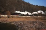 40 Jahre Eisenbahnfreunde Zollernbahn: 75 1118 mit einem Sonderzug bei Trochtelfingen (01.04.2013)