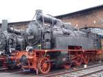 75 501 im Eisenbahnmuseum Schwarzenberg am 8.5.05