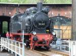 Die 75 501 wurde letztmalig vor ihrer Rckfhrung ins DDM im Eisenbahnmuseum Schwarzenberg gezeigt.