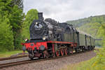 Lokomotive 78 468 am 01.05.2018 in Philippsheim (Eifel).