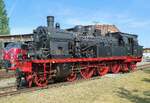 78 468 der 'Eisenbahn-Tradition Lengerich' am 15.08.26 auf dem Sommerfest des Kulturlokschuppens Neum�nster. Die Lok stand unter Dampf und f�hrte u. a. Pendelfahrten im Bw durch.